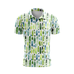 Chromatic Watercolor Men’s Polo Shirt