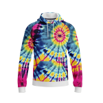 Colorful Tie-Dye Creations Hoodie