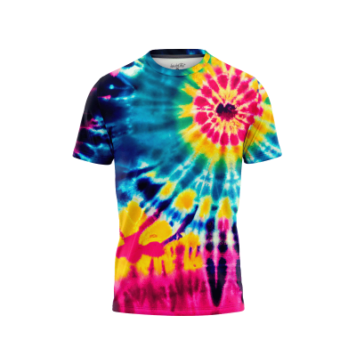 Colorful Tie-Dye Creations Men’s T-Shirt