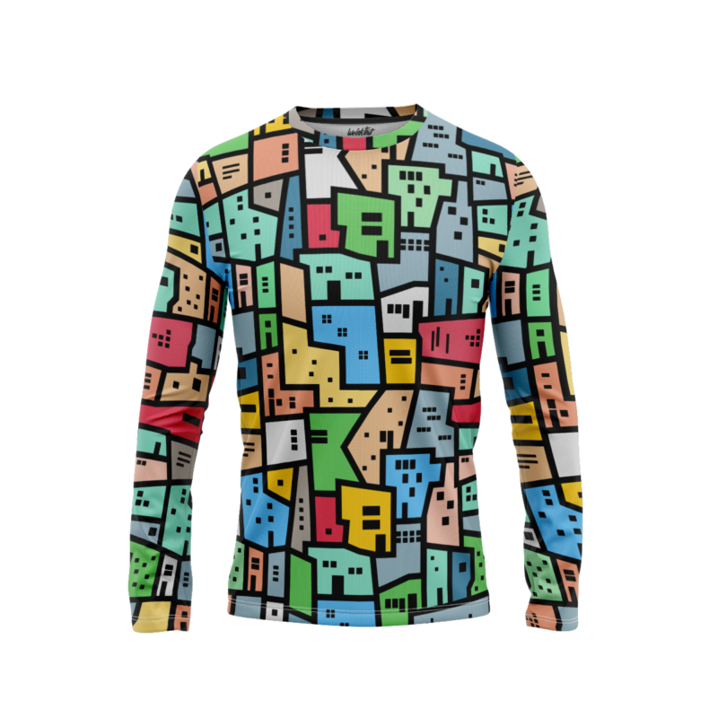 Concrete Jungle Men’s Long Sleeve Shirt