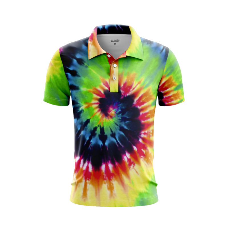 Cosmic inspired designs PoloShirtMenFront