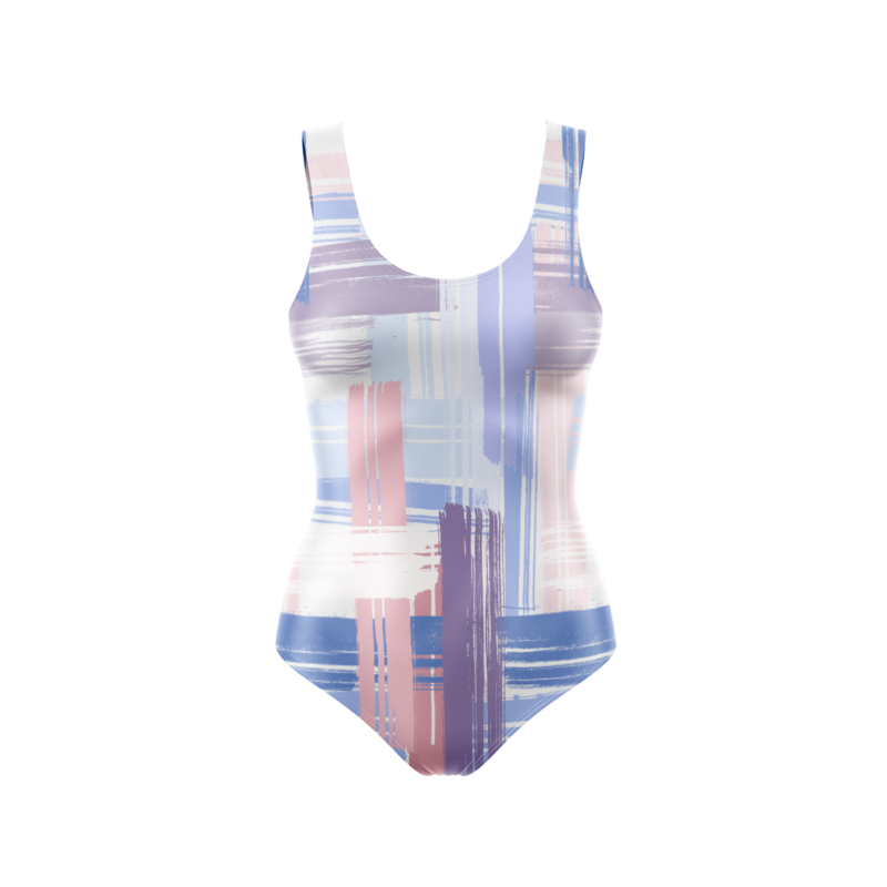 Delicate Watercolors BodysuitFront