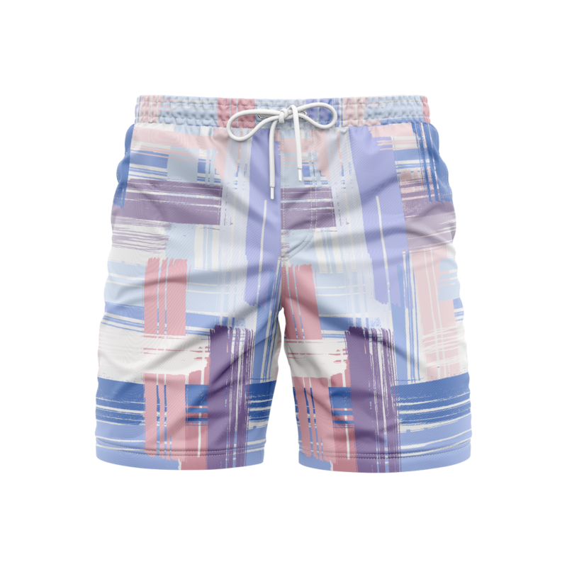 Delicate Watercolors SwimshortsFront