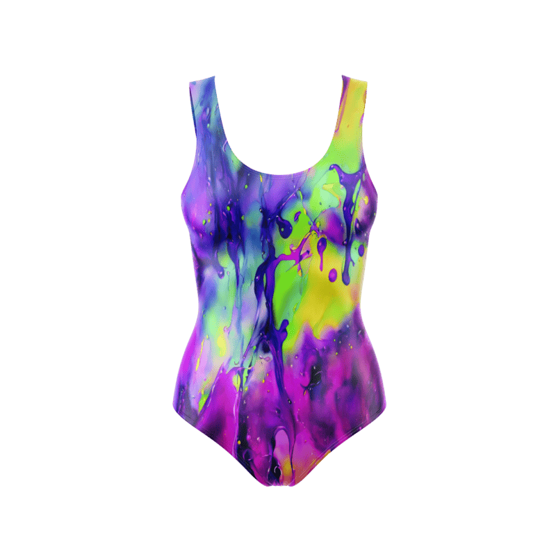 Delightful tie dye series 1 BodysuitFront