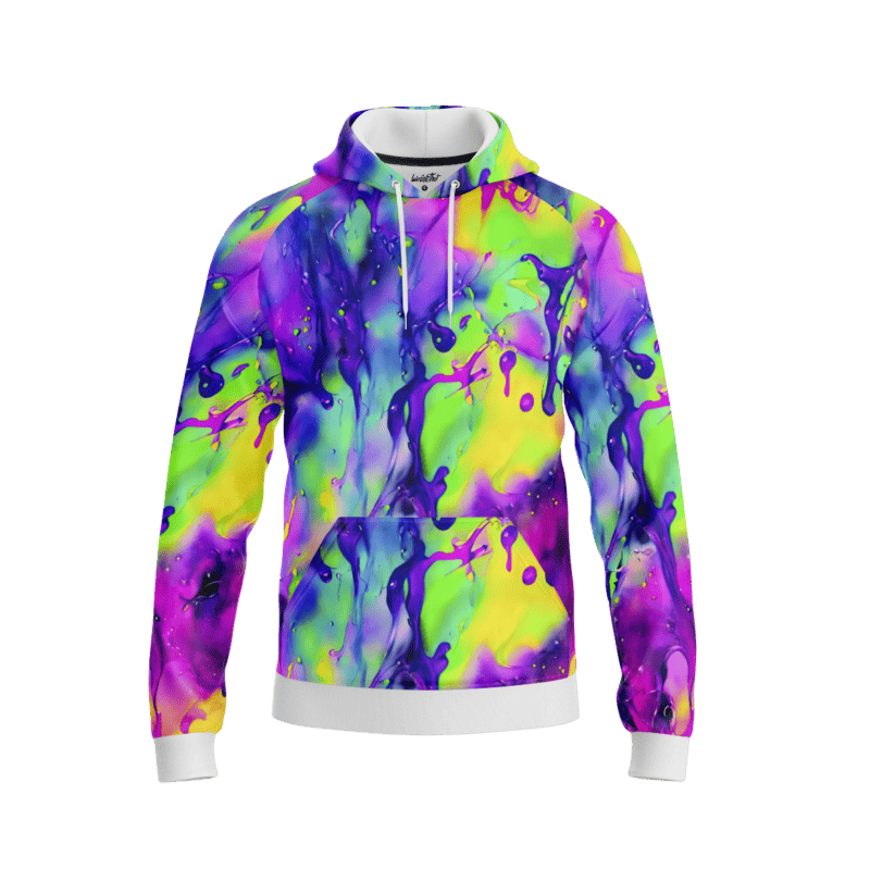 Delightful tie dye series 1 HoodieFront