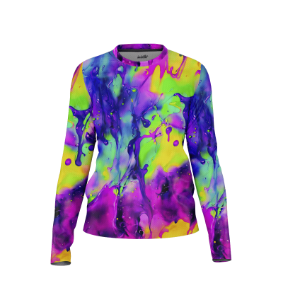 Delightful Tie-Dye Series Women’s Long Sleeve Shirt