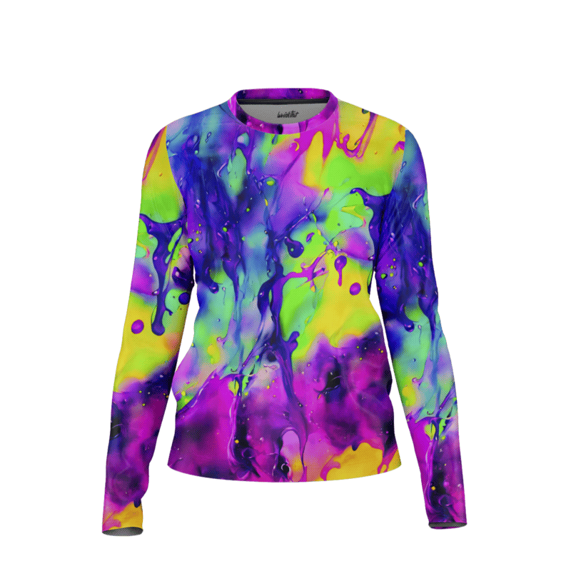 Delightful tie dye series 1 LongSleeveWomenFront