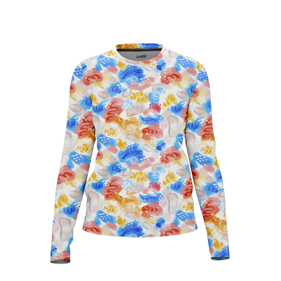 Dreamy Watercolor Women’s Long Sleeve Shirt