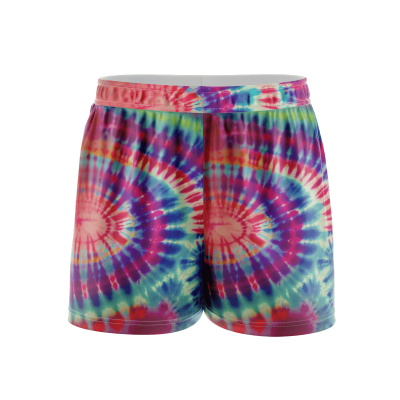 Earthy Tie-Dye Ensembles Sport Shorts