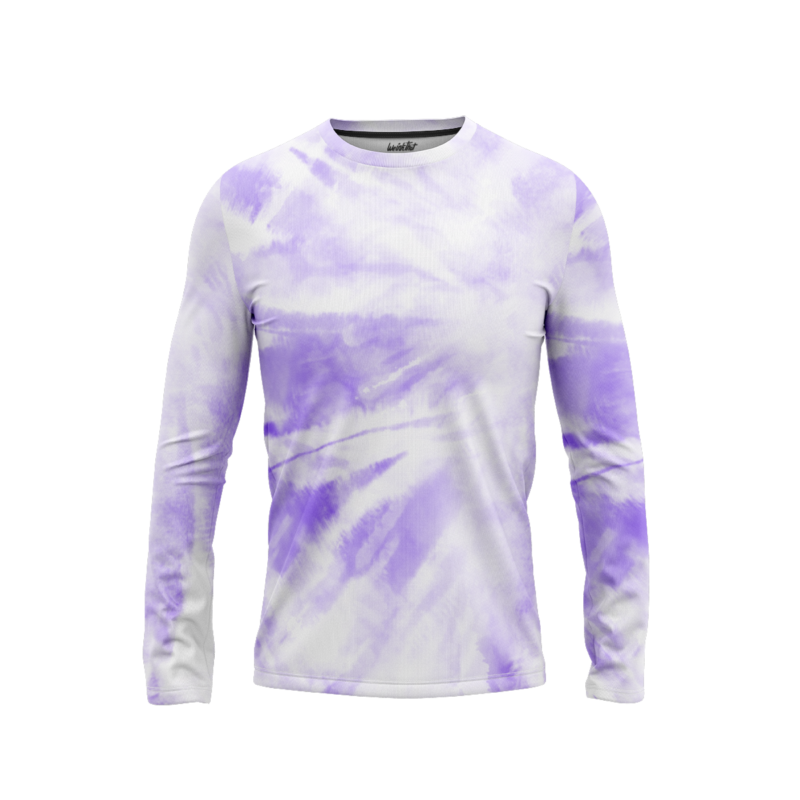 Electric color bursts LongSleeveMenFront