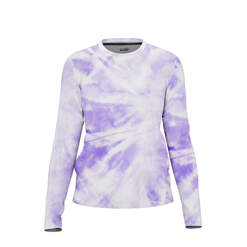 Electric color bursts LongSleeveWomenFront