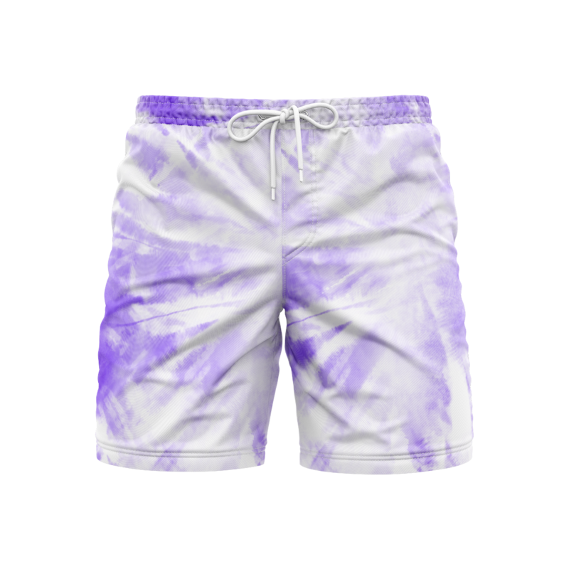 Electric color bursts SwimshortsFront