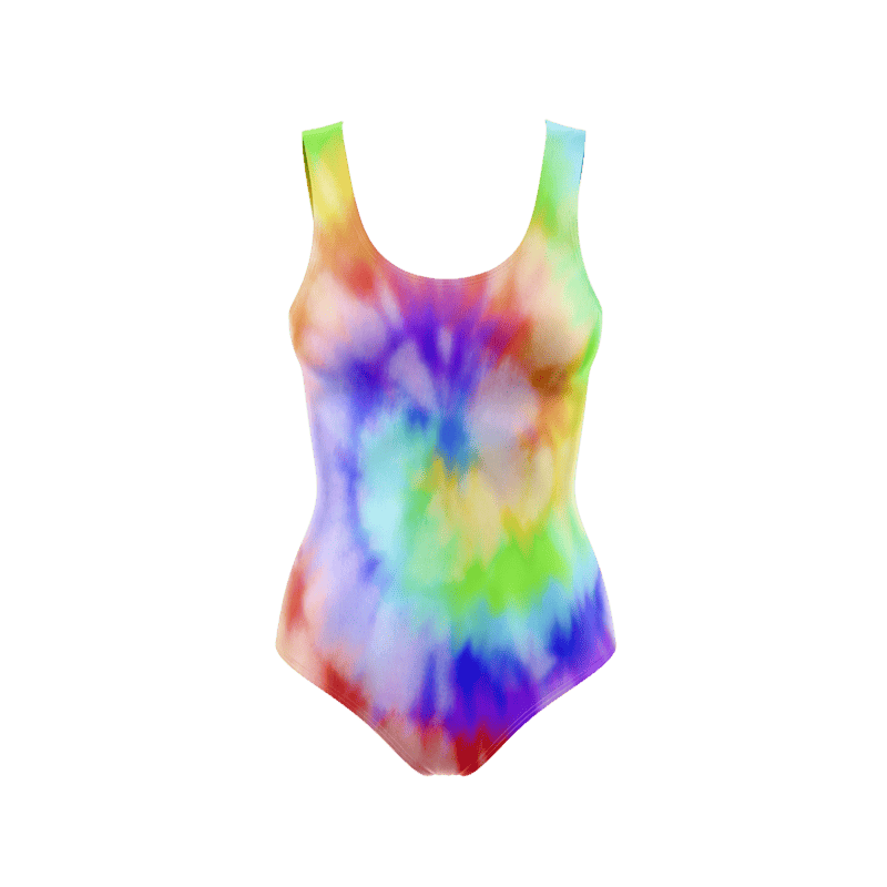 Electric dreamscape styles BodysuitFront