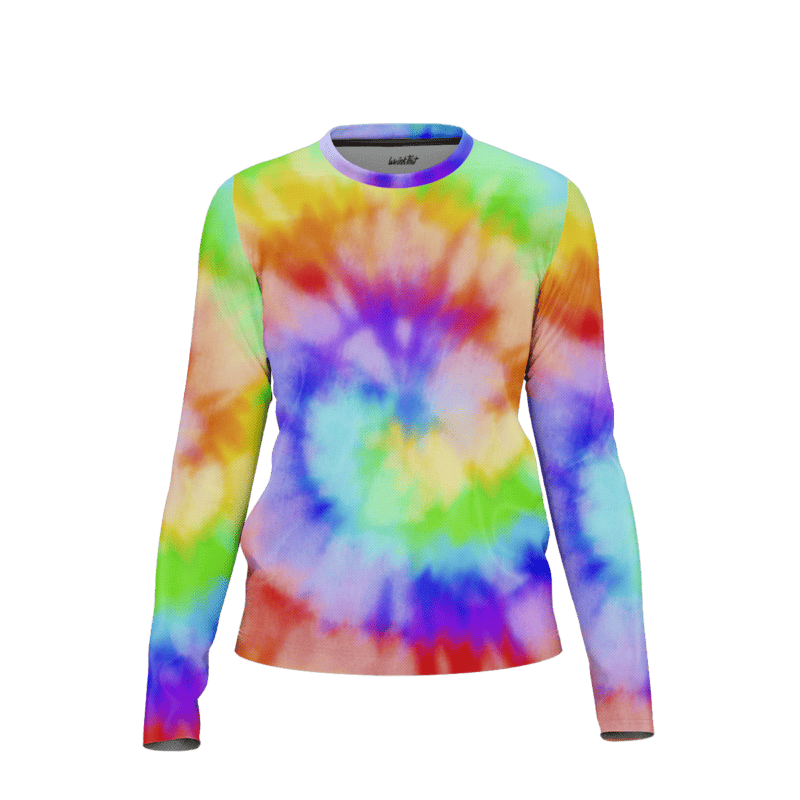 Electric dreamscape styles LongSleeveWomenFront