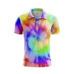 Electric Dreamscape Styles Men’s Polo Shirt
