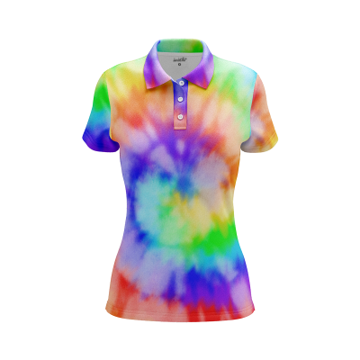 Electric Dreamscape Styles Women’s Polo Shirt