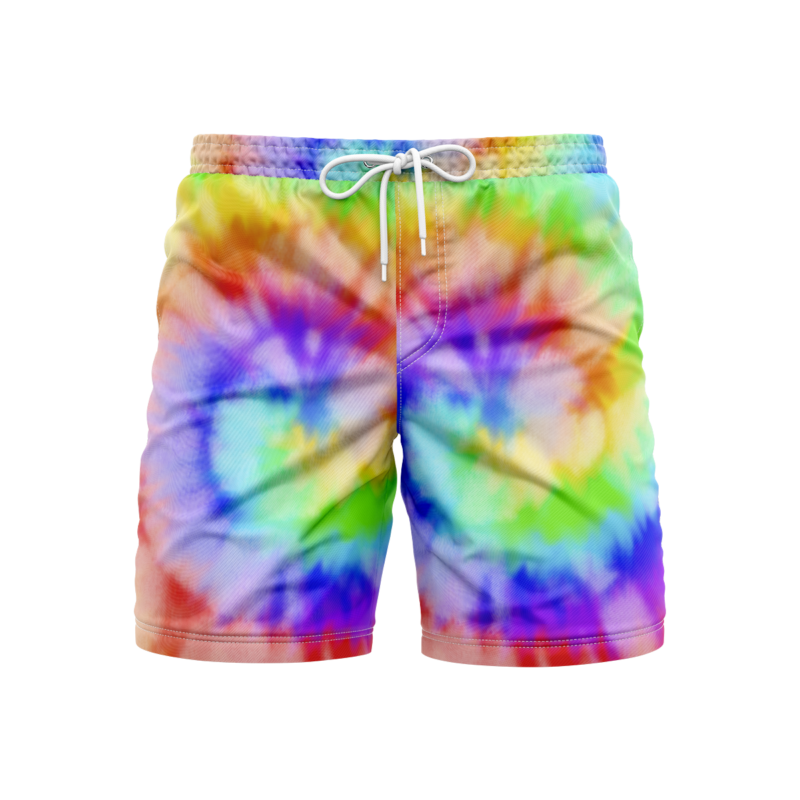 Electric dreamscape styles SwimshortsFront