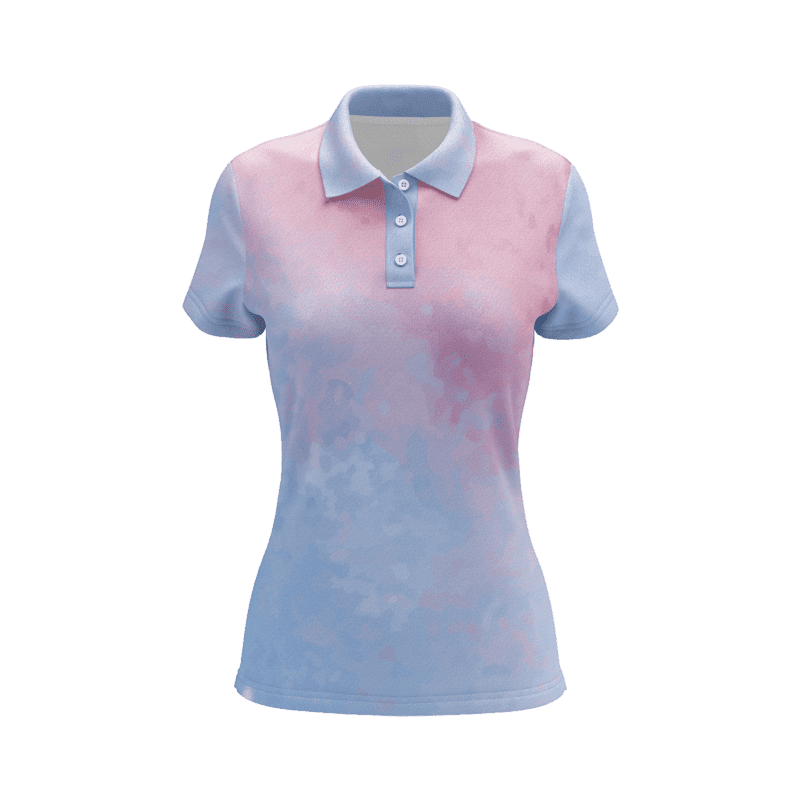 Ethereal Pigments PoloShirtWomenFront