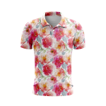 Ethereal Strokes Men’s Polo Shirt