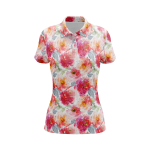 Ethereal Strokes Women’s Polo Shirt