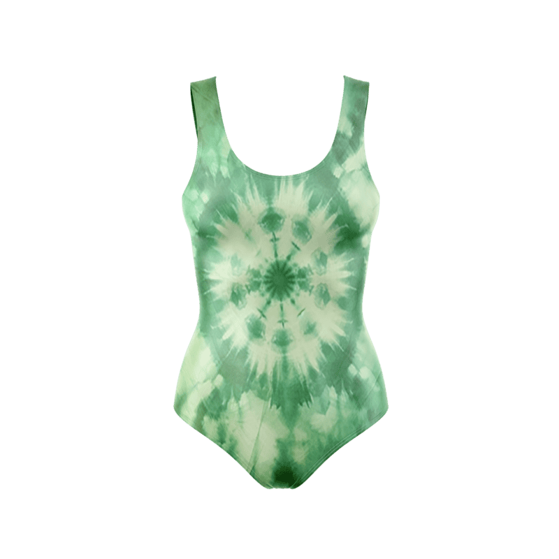 Ethereal pastel tie dye BodysuitFront