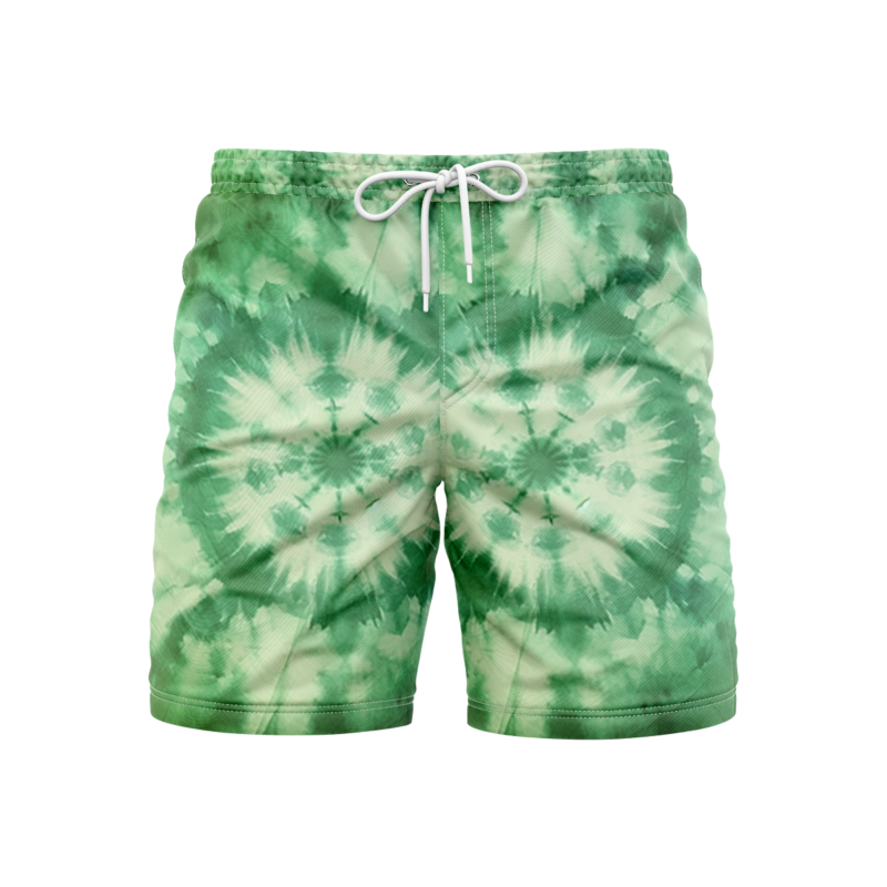 Ethereal pastel tie dye SwimshortsFront