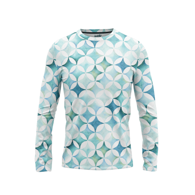 Floating Pigments Men’s Long Sleeve Shirt