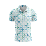 Floating Pigments Men’s Polo Shirt