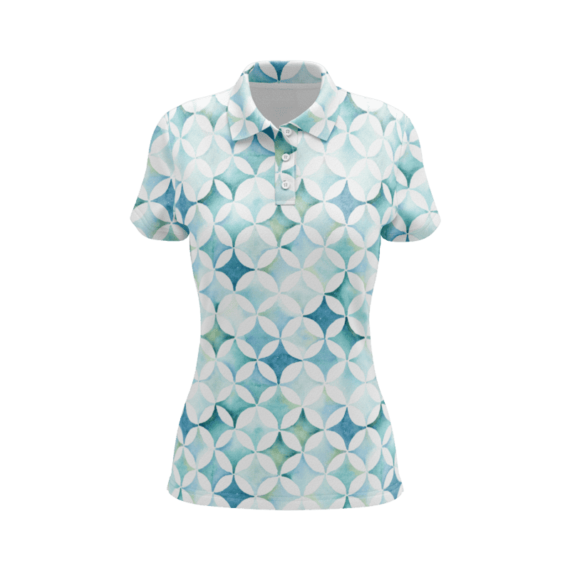 Floating Pigments Women’s Polo Shirt