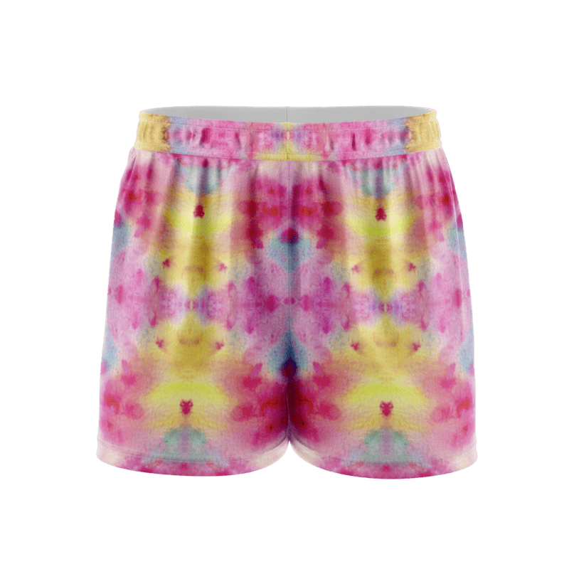 Galactic twilight tie dye ShortFront