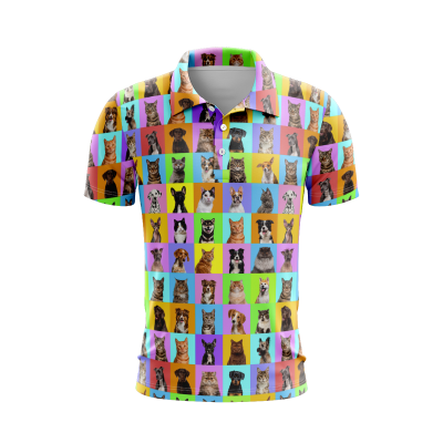Gold Palms Men’s Polo Shirt