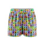 Gold Palms Sport Shorts