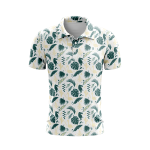 Golden Hibiscus Men’s Polo Shirt