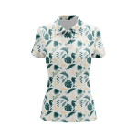 Golden Hibiscus Women’s Polo Shirt