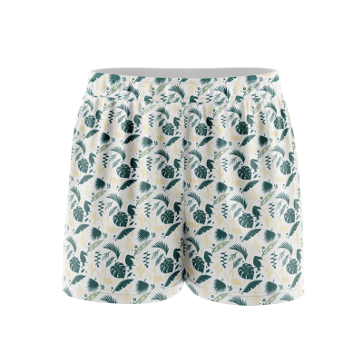 Golden Hibiscus Sport Shorts