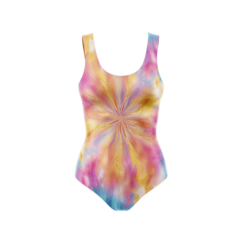 Groovy spiral patterns BodysuitFront