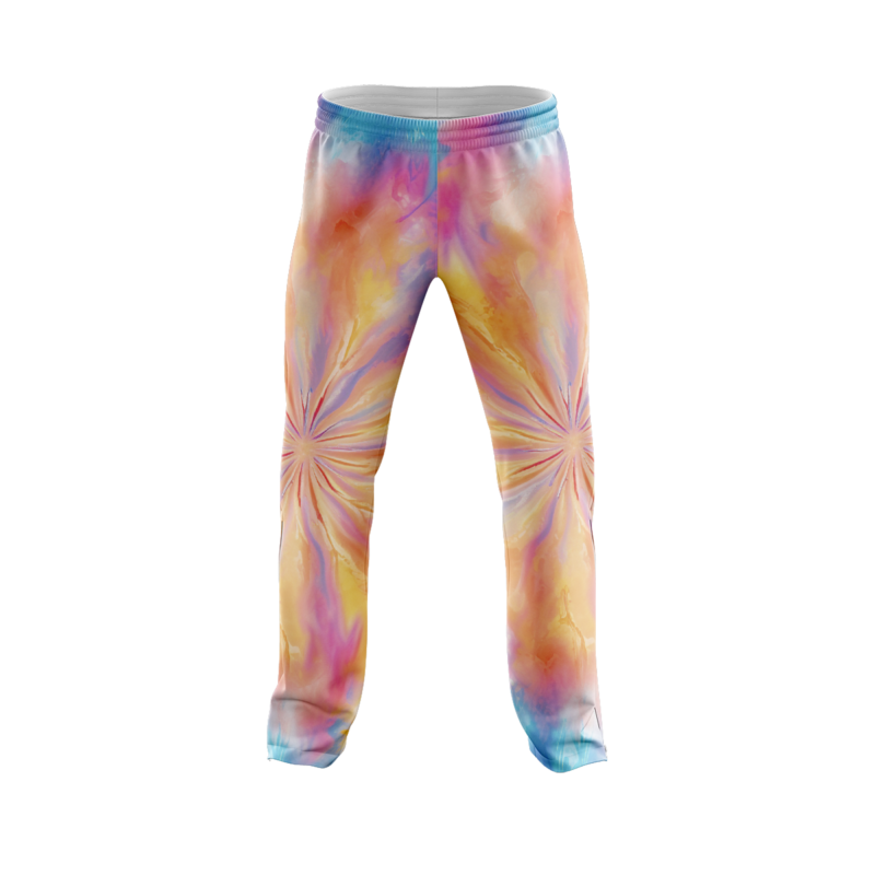 Groovy Spiral Patterns Pajama Pants