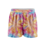 Groovy Spiral Patterns Sport Shorts