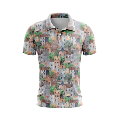 Liquid Rainbows Men’s Polo Shirt