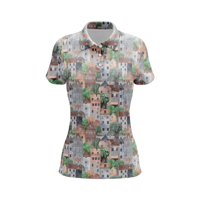 Liquid Rainbows Women’s Polo Shirt