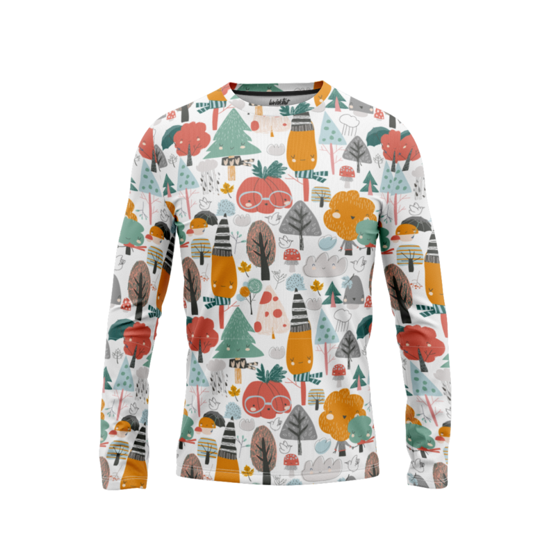 Meadow Flowers LongSleeveMenFront