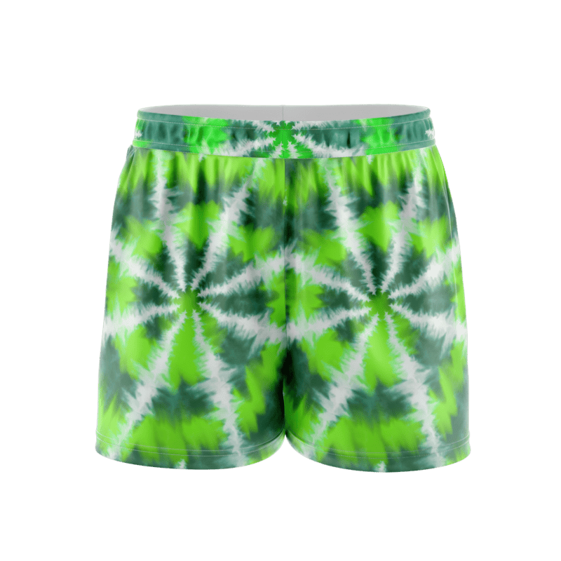 Neon tie dye fashion ShortFront