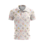 Painted Pastels Men’s Polo Shirt