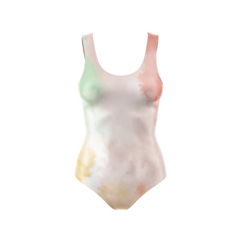 Pastel Paintbrush BodysuitFront