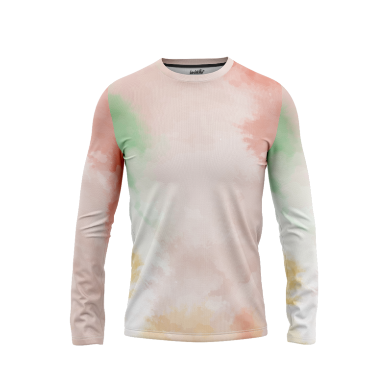 Pastel Paintbrush LongSleeveMenFront