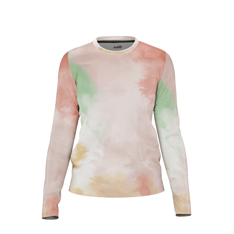 Pastel Paintbrush LongSleeveWomenFront