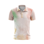 Pastel Paintbrush Men’s Polo Shirt