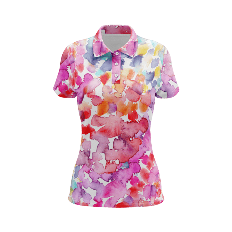 Pastel Pallette PoloShirtWomenFront