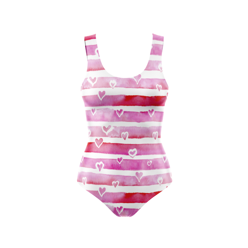 Pastel Water Dance BodysuitFront