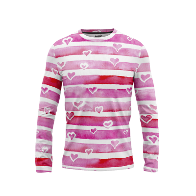 Pastel Water Dance Men’s Long Sleeve Shirt